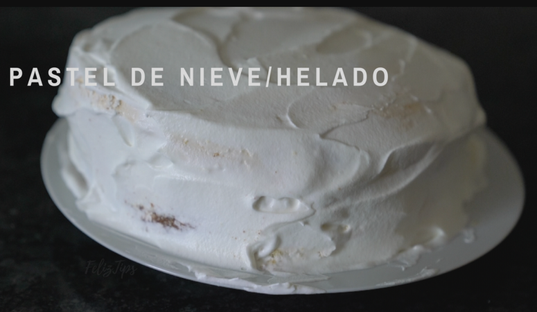Vídeo: Pastel de nieve/helado (Ice cream cake)